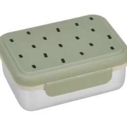 Lunch box Happy Prints olive