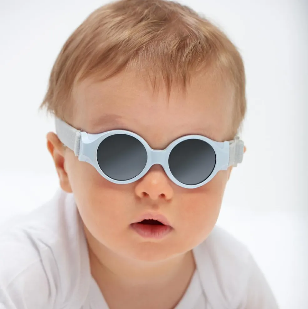 Lunettes de soleil bandeau Glee bleu perle (0-9 mois)