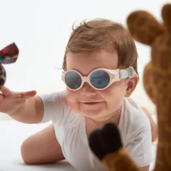 Lunettes de soleil bandeau Glee rose dragée (0-9 mois)