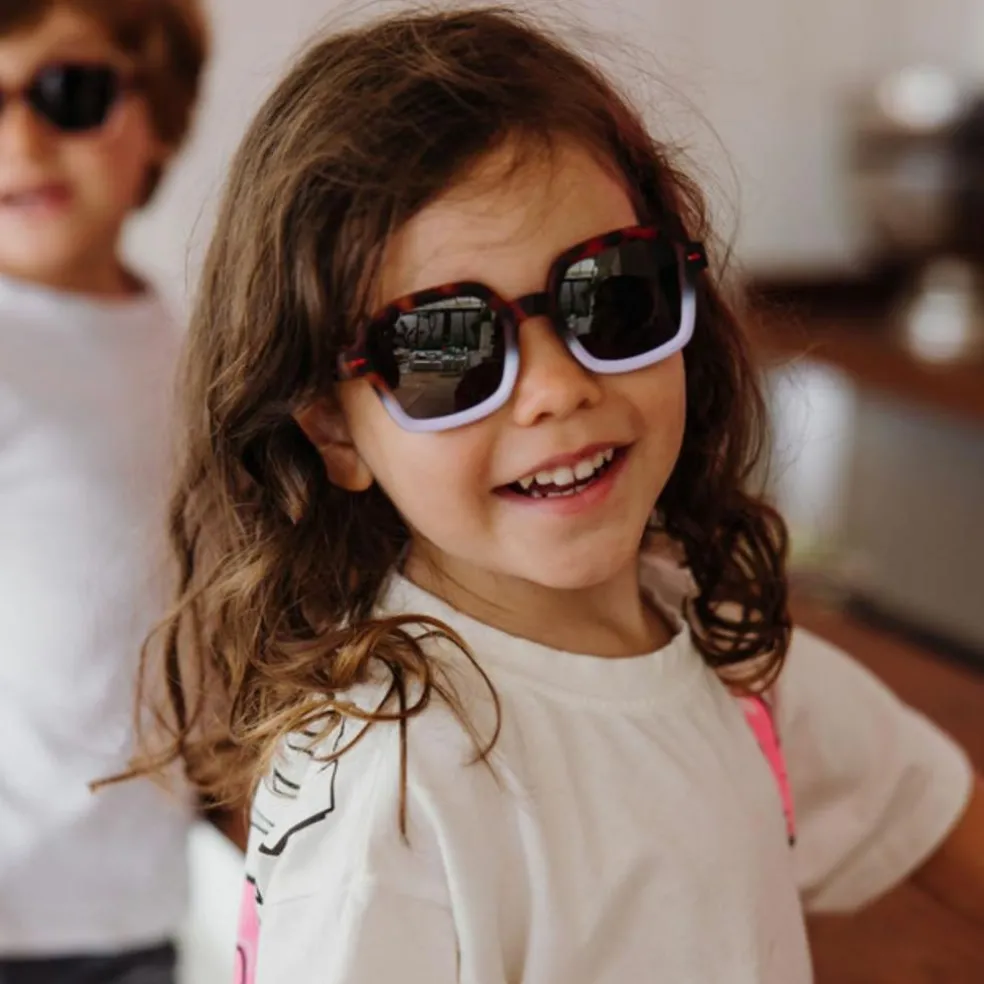 Lunettes de soleil Hossy Craky Lilac (2-3 ans)