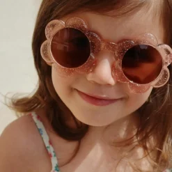Lunettes de soleil junior Glitter Rose Fleur (5-10 ans)