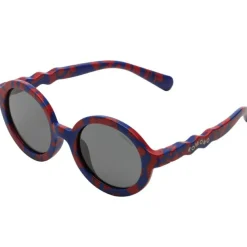 Lunettes de soleil Kiddos Lele Pattern dark blue (1-2 ans)