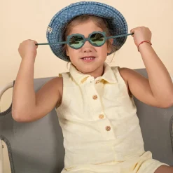 Lunettes de soleil Lion vertes (2-4 ans)