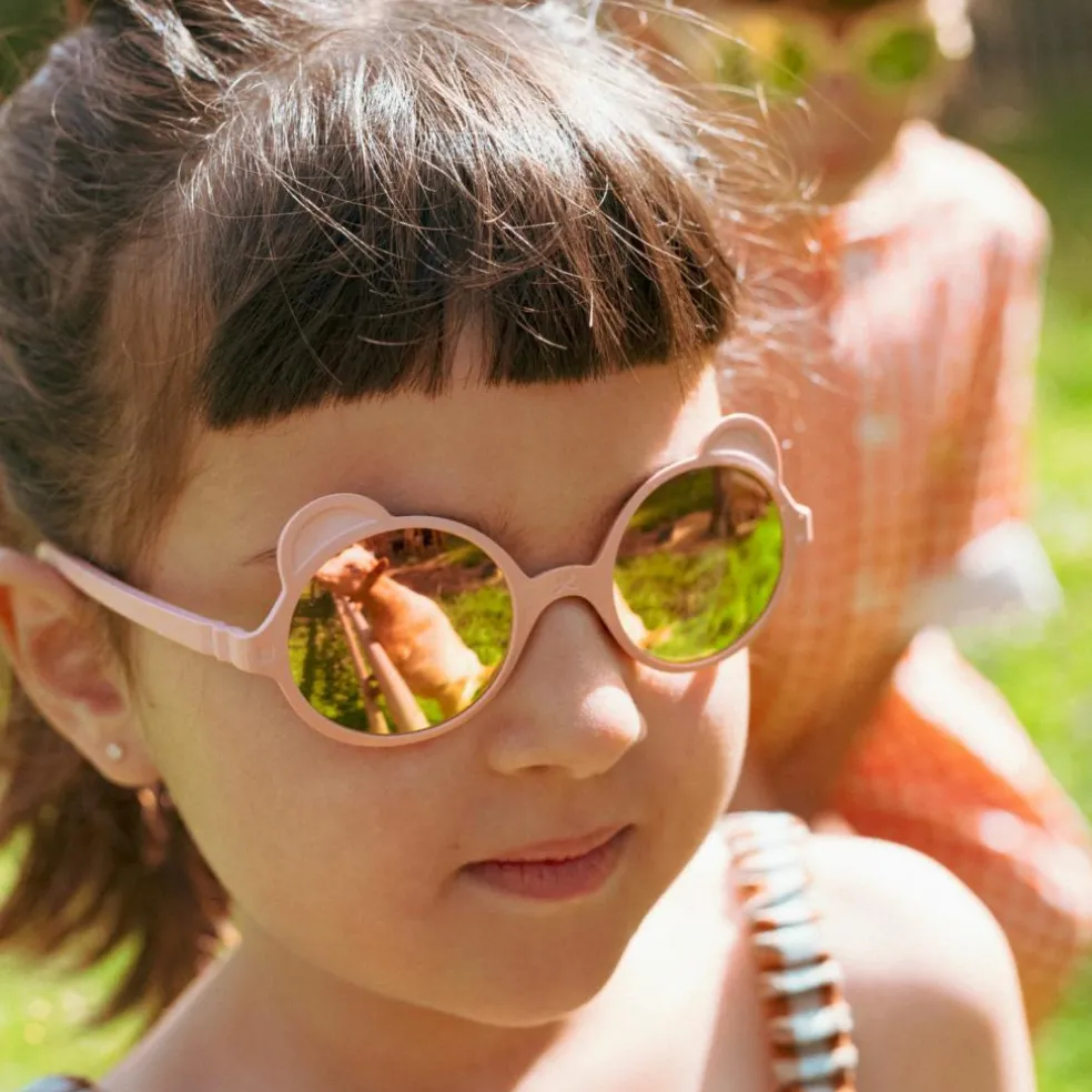 Lunettes de soleil Ourson Rose pêche (12-24 mois)