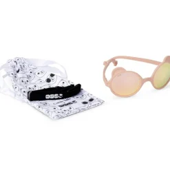 Lunettes de soleil Ourson Rose pêche (2-4 ans)