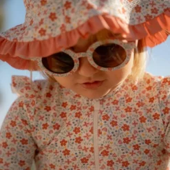 Lunettes de soleil Round Flowers