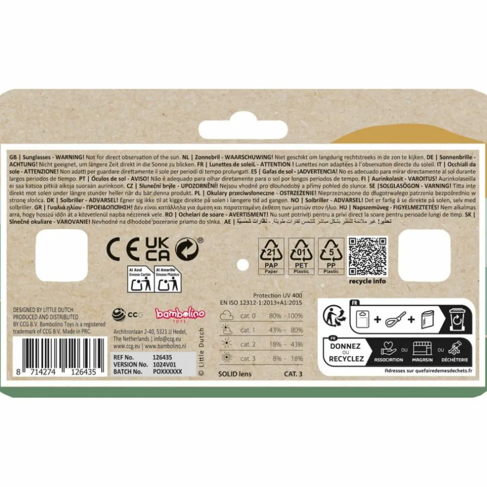 Lunettes de soleil Round Sea Green