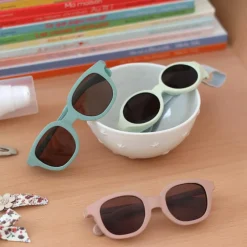 Lunettes de soleil Square Lucky Vert sauge (9-24 mois)