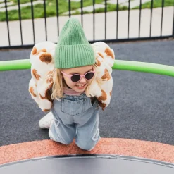 Lunettes de soleil Wazz rose pivoine (2-4 ans)