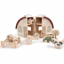 Ma ferme en bois et ses animaux