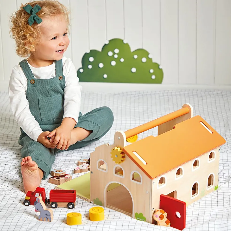 Ma première ferme en bois (18 pièces)