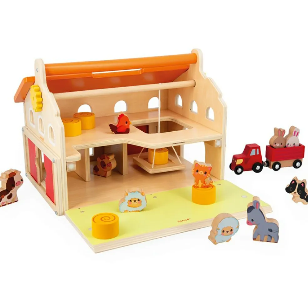 Ma première ferme en bois (18 pièces)