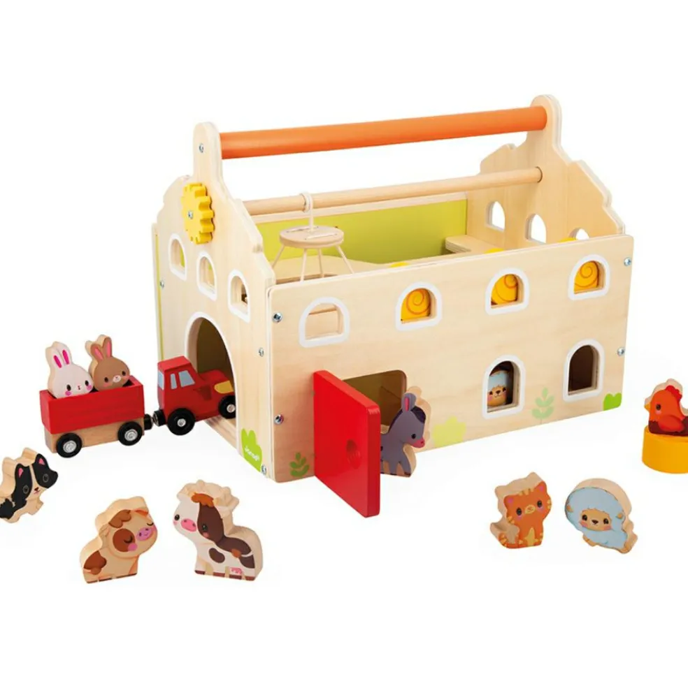 Ma première ferme en bois (18 pièces)
