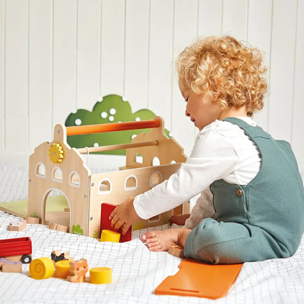 Ma première ferme en bois (18 pièces)