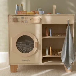 Machine à laver en bois