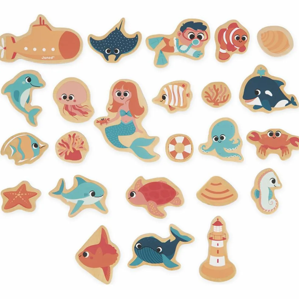 Magnets Monde marin (24 pièces)