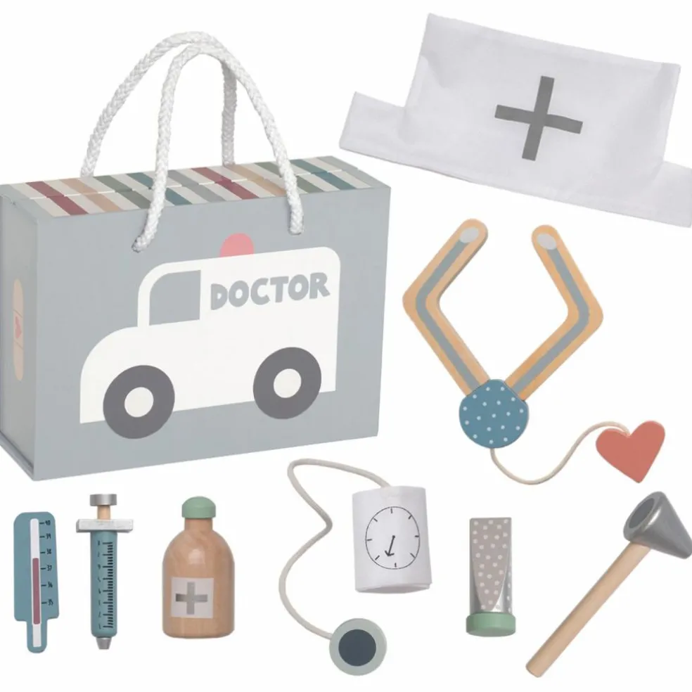 Malette de docteur grise