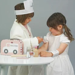 Malette de docteur rose