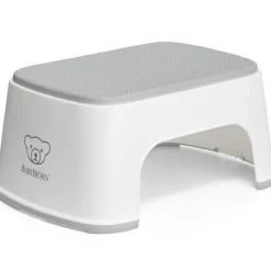 Marche pied Gris et blanc