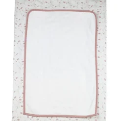 Matelas à langer avec housse Rose et Lili (70 x 50 cm)