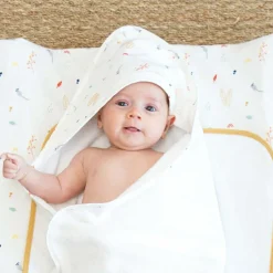 Matelas à langer avec housse Cache-cache en forêt (70 x 50 cm)