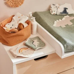 Matelas à langer avec housse Stégi le stégosaure TSO
