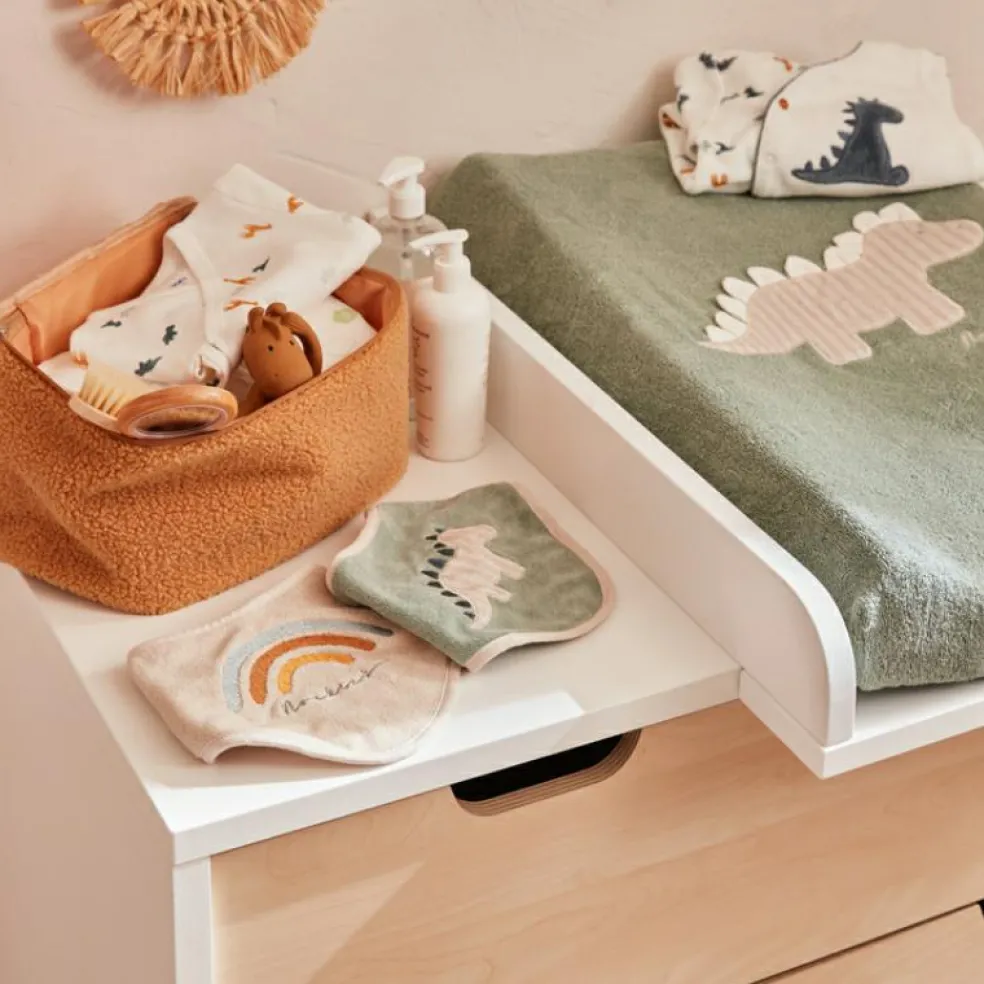 Matelas à langer avec housse Stégi le stégosaure TSO