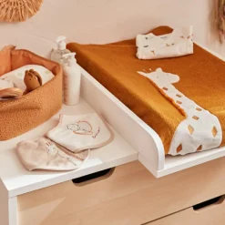 Matelas à langer avec housse Tiga la girafe TSO
