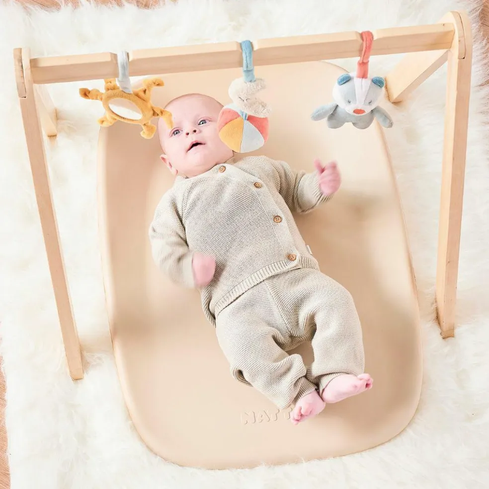 Matelas à langer en mousse Softy beige (70 x 50 cm)