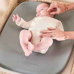 Matelas à langer en mousse Softy gris (70 x 50 cm)