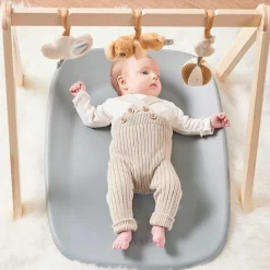 Matelas à langer en mousse Softy gris (70 x 50 cm)