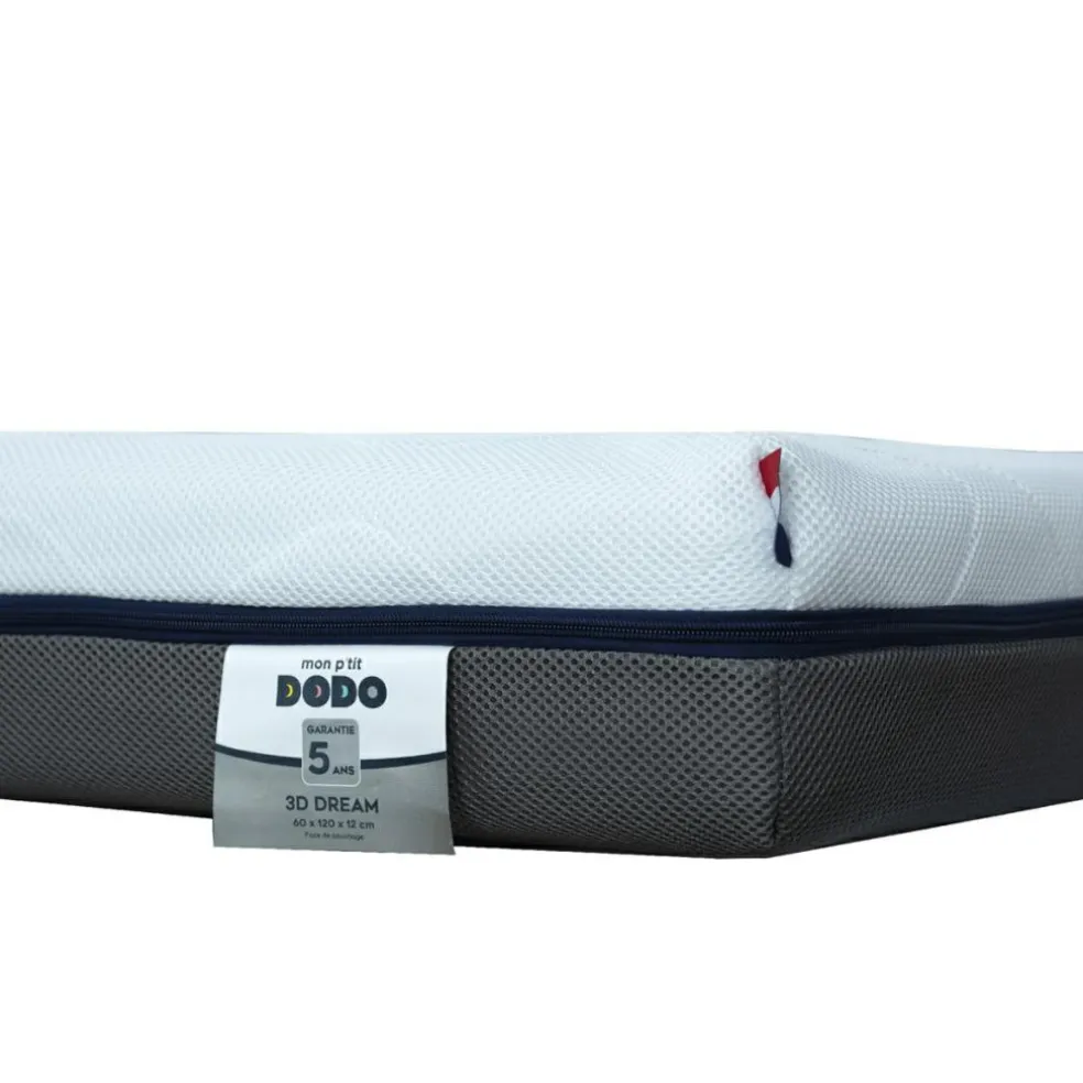 Matelas 3D Dream déhoussable (60 x 120 cm)
