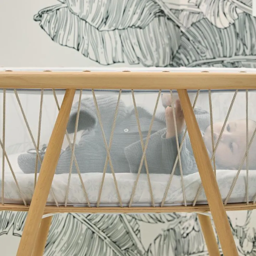 Matelas en coco naturel pour berceau Kumi (68 x 40 cm)