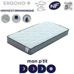 Matelas Ergono (60 x 120 cm)