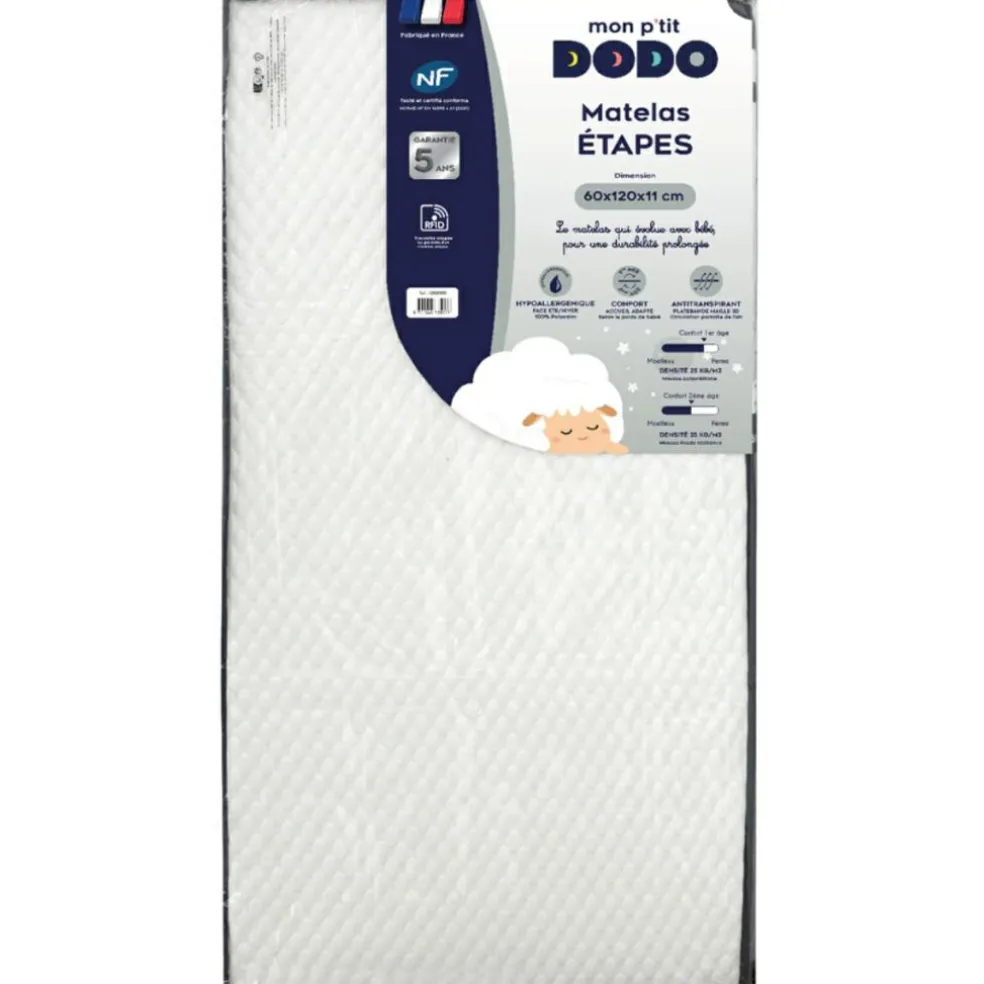 Matelas Etapes (60 x 120 cm)