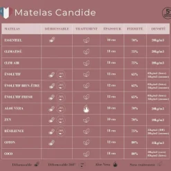 Matelas Evolutif Bien Être déhoussable 360° (60x120 cm)