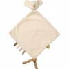 Maxi doudou attache sucette Teddy Souris Ecru