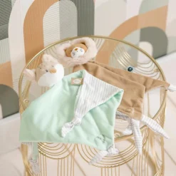 Maxi doudou attache sucette Ernest le Lion (55 cm)