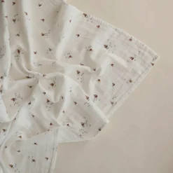 Maxi lange en coton bio Boats (120 x 120 cm)