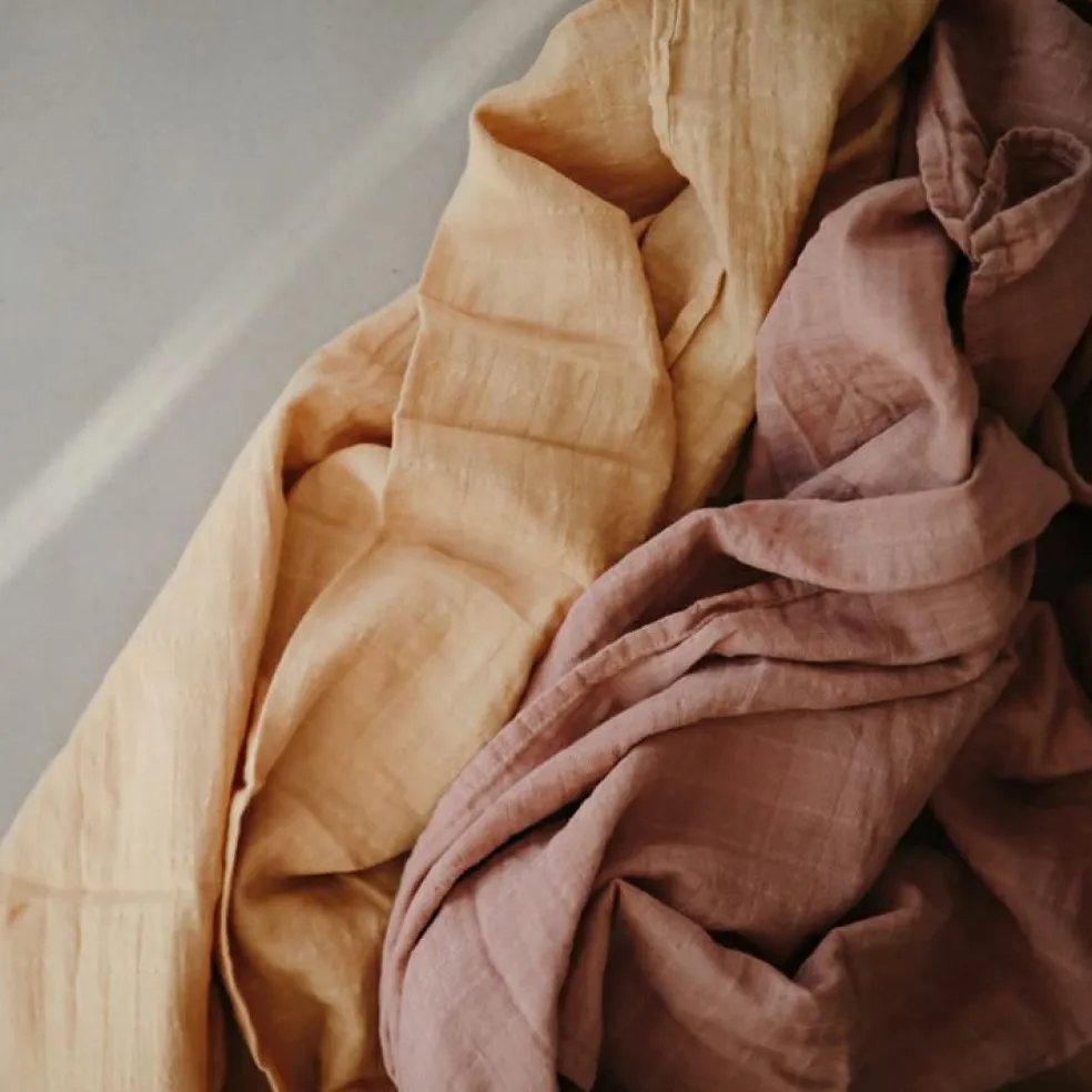 Maxi lange en coton bio Cedar (120 x 120 cm)