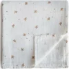 Maxi lange en coton bio Sparrows (120 x 120 cm)