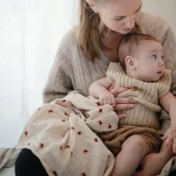 Maxi lange en coton Butterflies (120 x 120 cm)