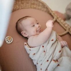 Maxi lange en coton Butterflies (120 x 120 cm)