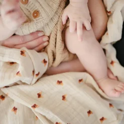 Maxi lange en coton Butterflies (120 x 120 cm)