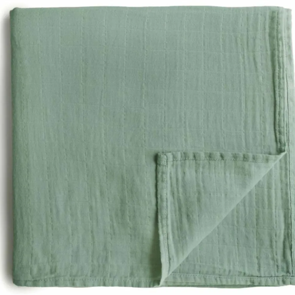 Maxi lange en coton Sage (120 x 120 cm)