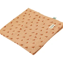 Maxi lange en mousseline Fierce Fox (110 x 110 cm)