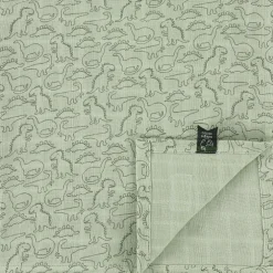 Maxi lange en mousseline Daring Dino (110 x 110 cm)