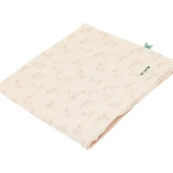 Maxi lange en mousseline Rosy Rabbit (110 x 110 cm)