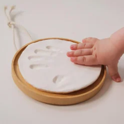 Médaillon empreinte en bois