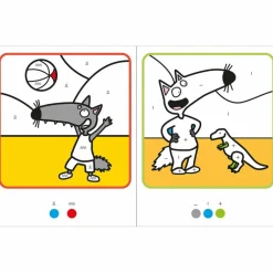 Mes coloriages magiques P'tit Loup - Tracés et formes